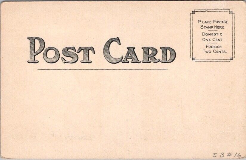 c1900s Bathroom Humor Comic Postcard Little Boy on Chamber Pot "Labor & Capital"