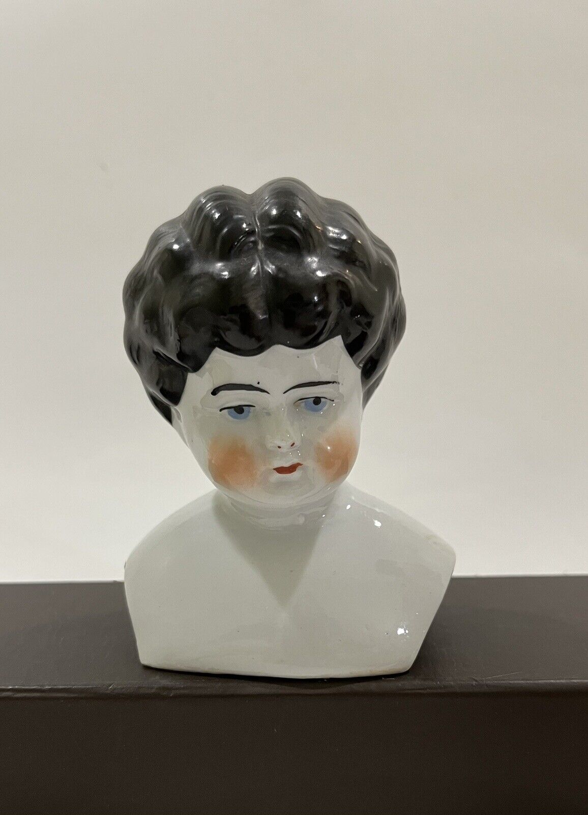 Antique German China Head Dolls 1800’s ( 14” & 7 1/2” ) Approx 