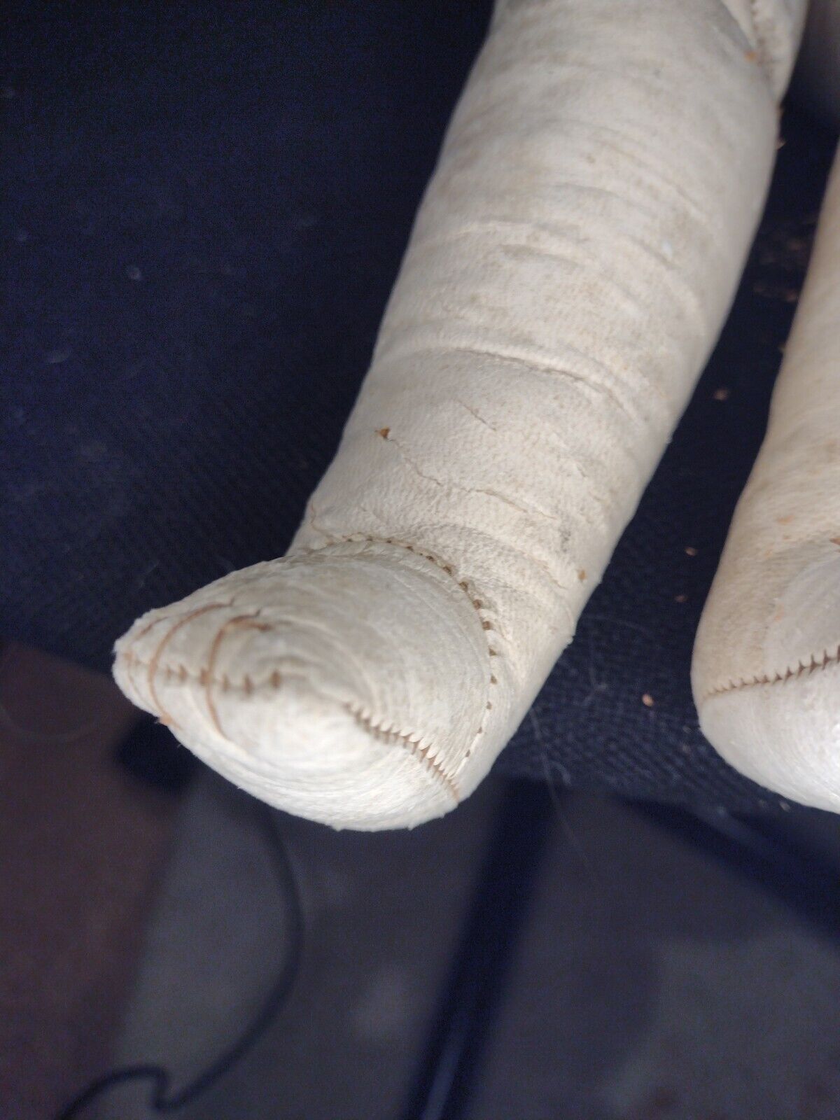 ANTIQUE 1800S  CHILDREN'S GERMAN BISQUE DOLL SLEEPING EYES LEATHER CLOTHES SHOES