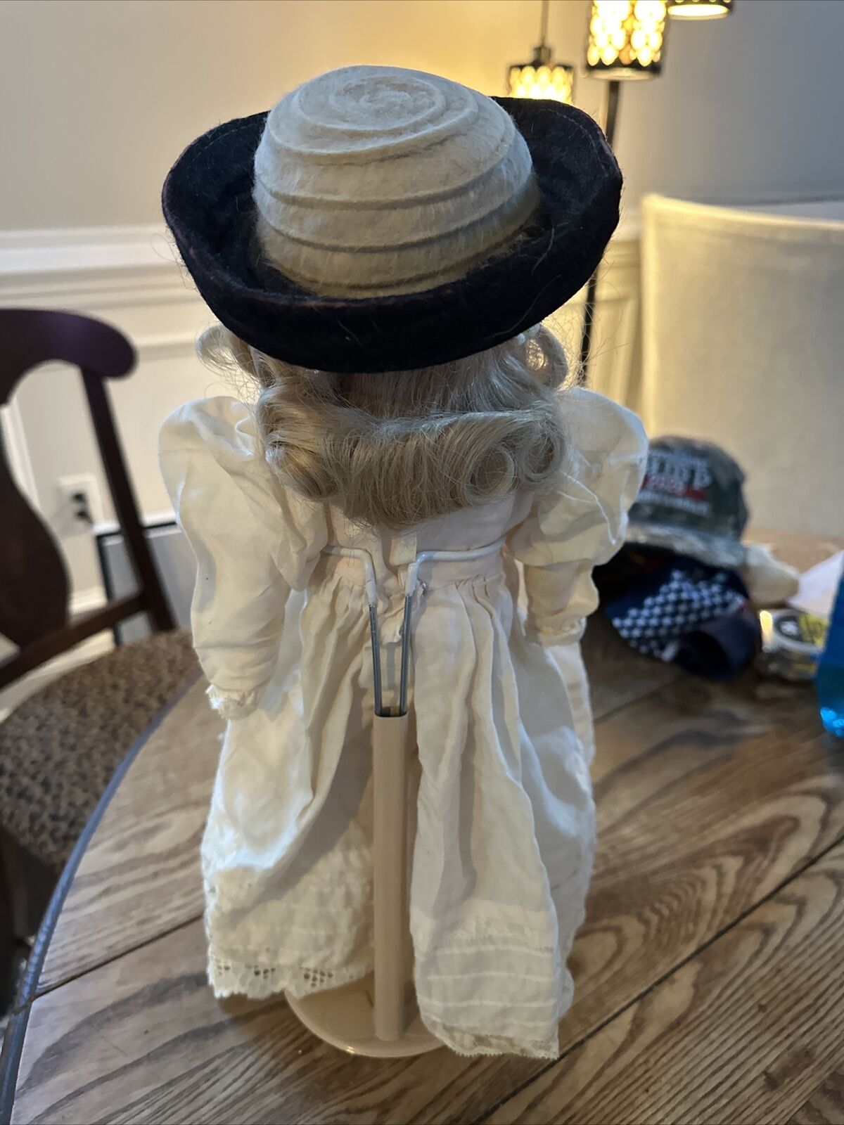 Antique Doll With Kid Leather Body Late 1800’s