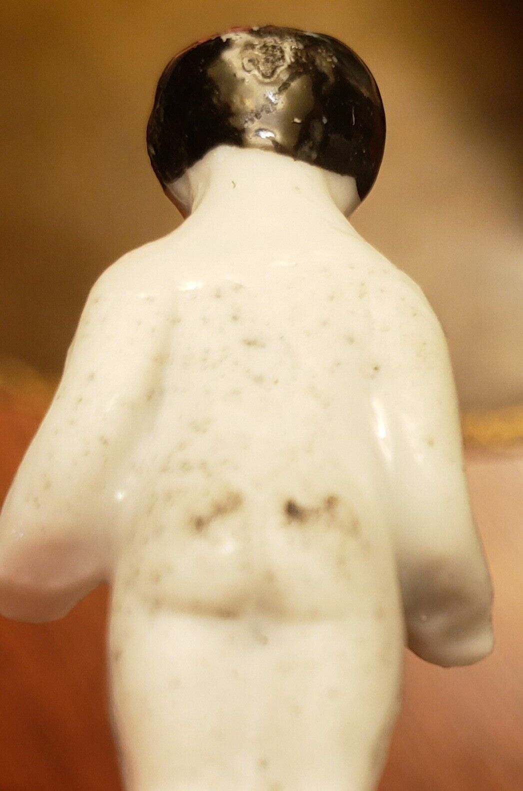 ANTIQUE 1800's GERMANY MINIATURE CHINA FROZEN CHARLOTTE 1.5" boy, girl DOLLs