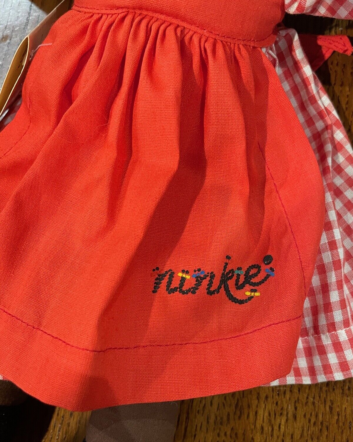 VINTAGE Gambina Doll Ninkie Orleans African-American Rag Folk Doll NWT 1700s