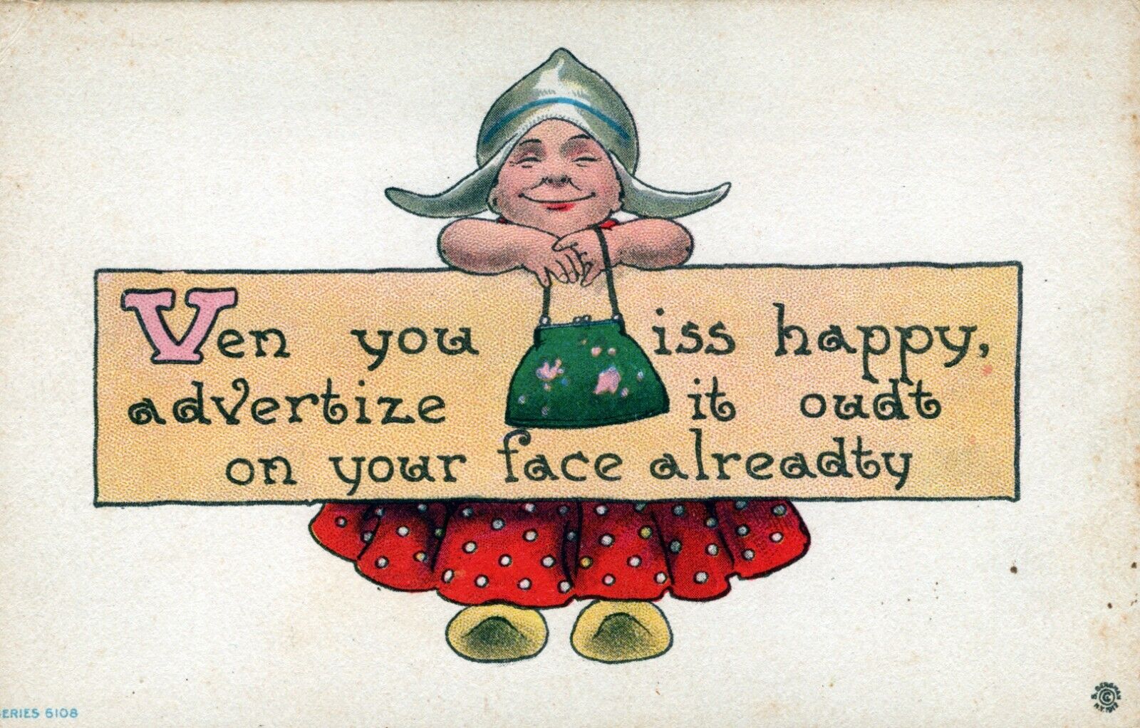 Lot of 4. Posted in 1900s Postcards. Comic & Humor & Funny
