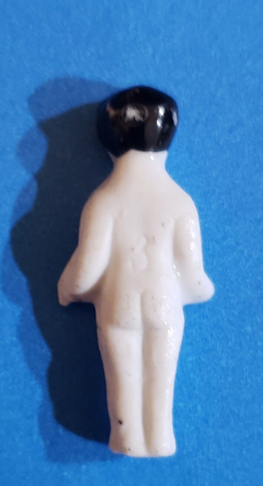 ANTIQUE 1800's GERMANY MINIATURE CHINA FROZEN CHARLOTTE 1.5" boy, girl DOLLs