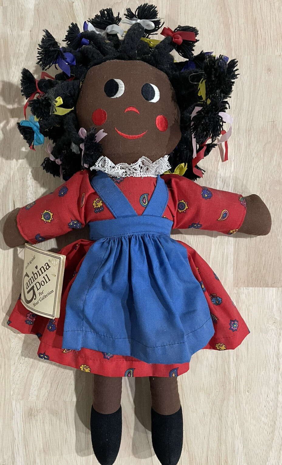 Gambina Doll “Ninkie” Circa 1700s #1651 Hand Made In New Orleans