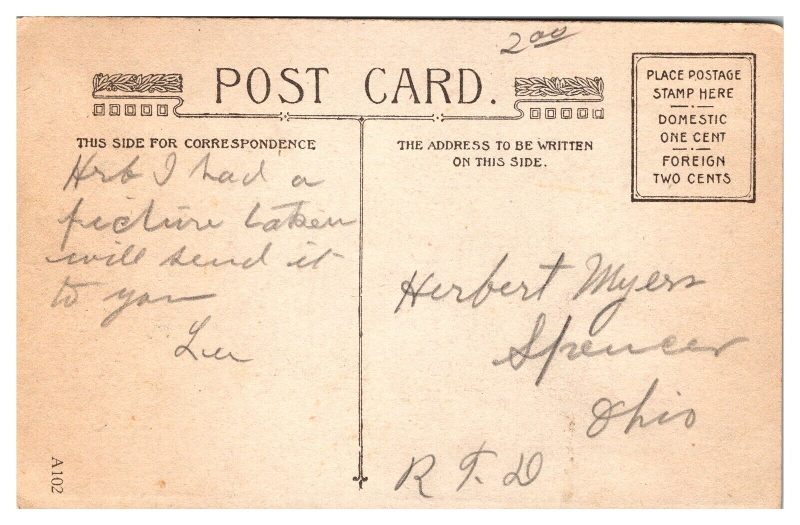 Early 1900's The Seat of Trouble, C. Ryan Illustrated Comic Postcard