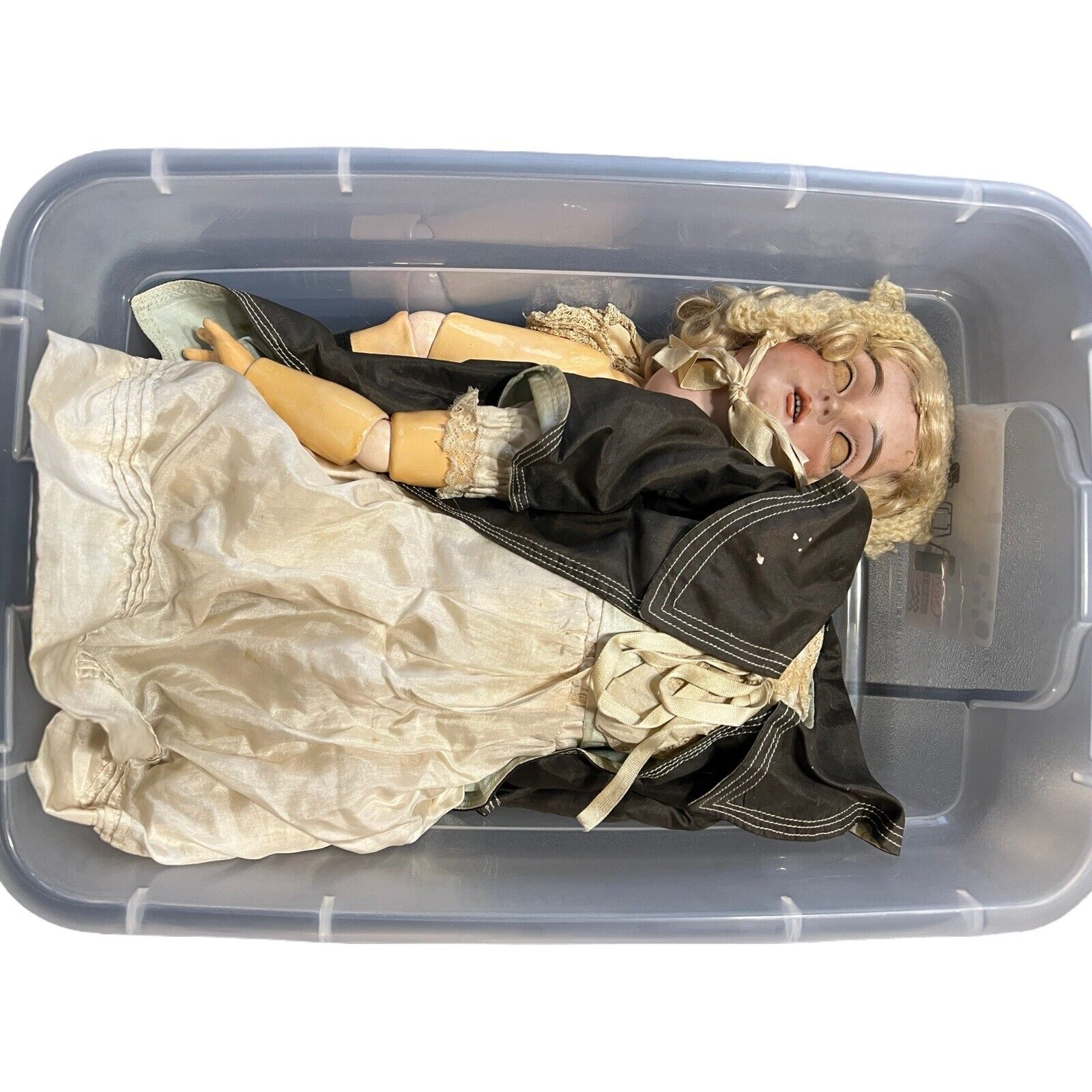 Antique Kestner Bisque German Doll 129 12 Comp Body Ball Joint 1800s