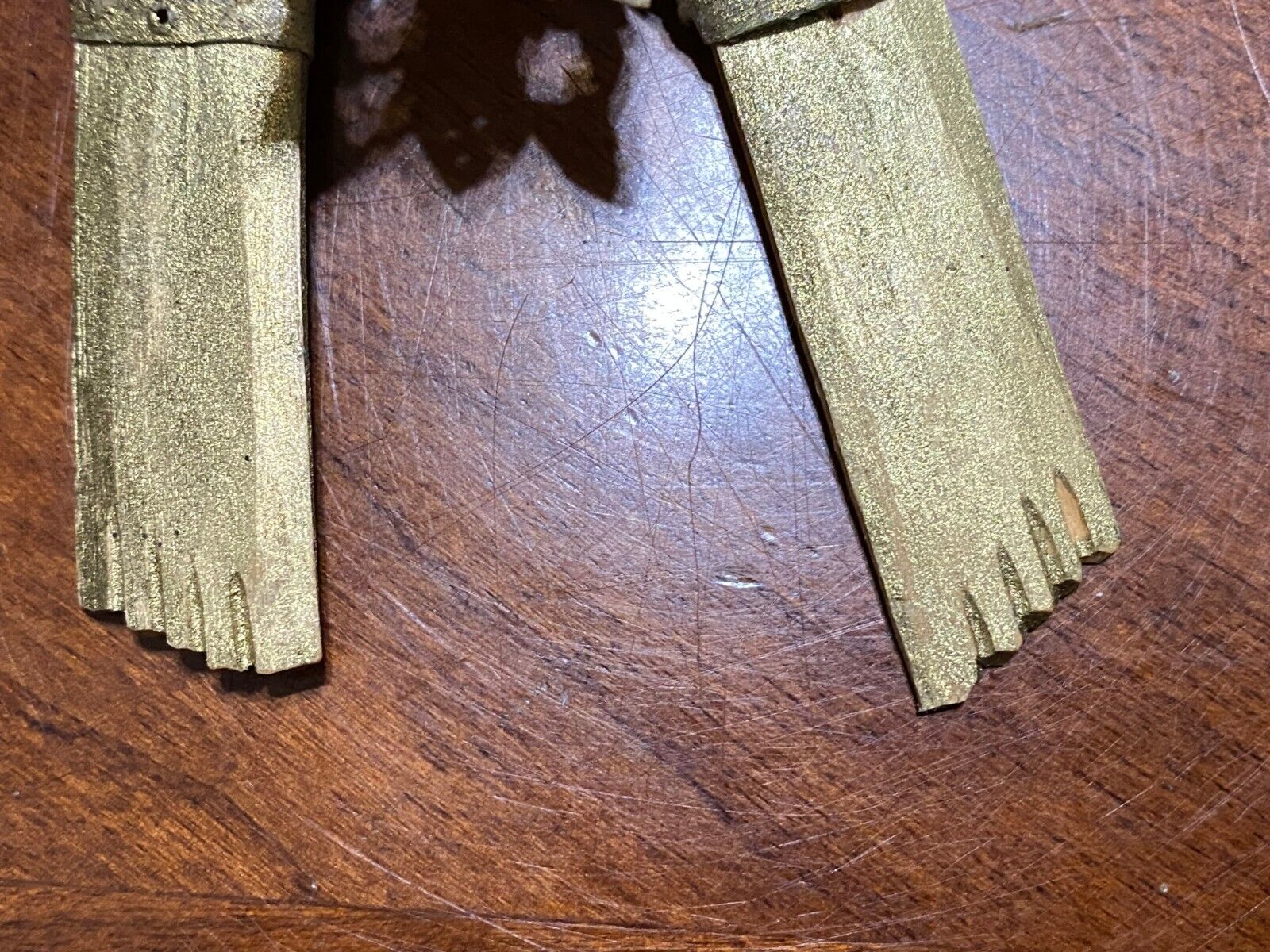 Antique Coin Vintage Handmade Prosperity Doll Traditional Indonesia Bali FineArt