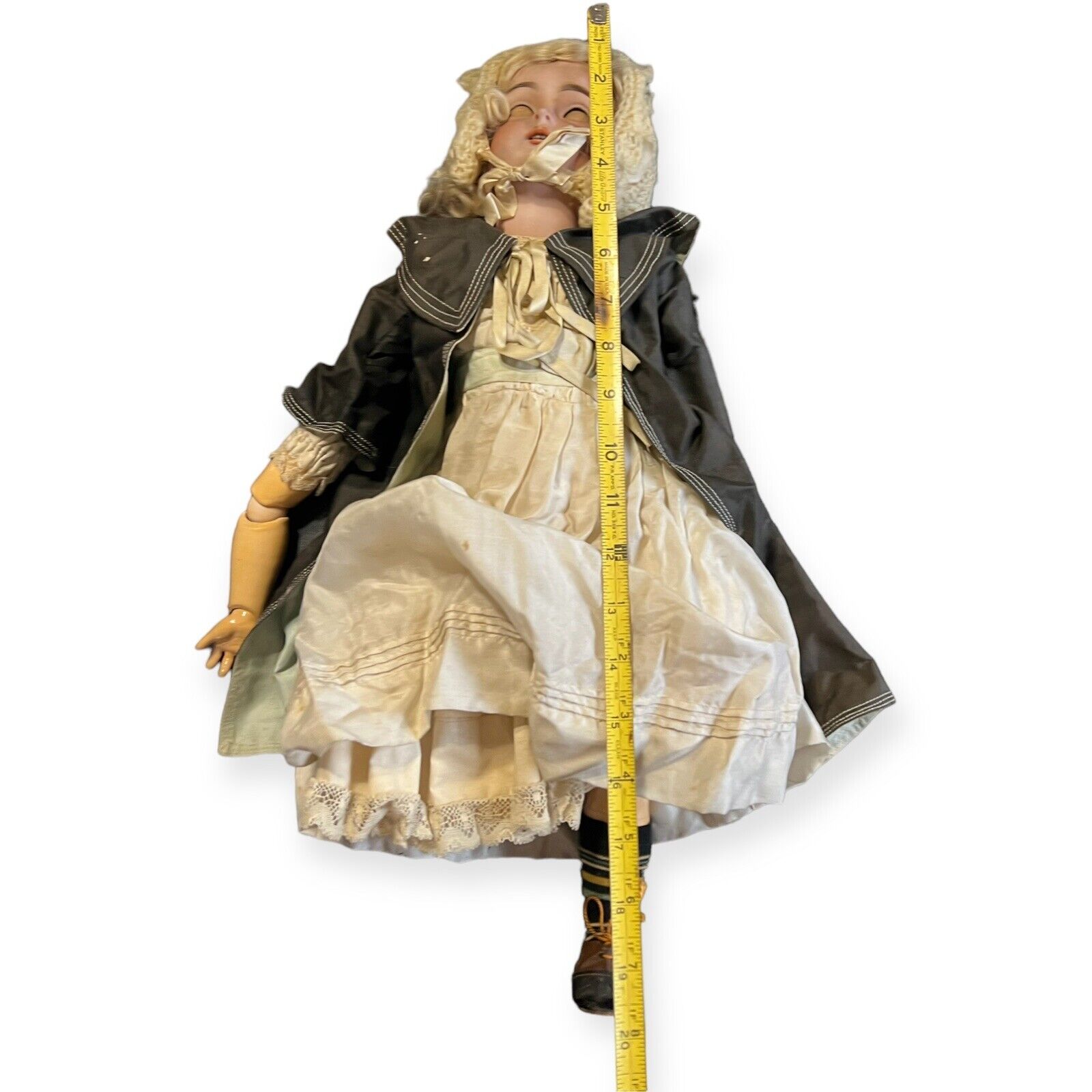 Antique Kestner Bisque German Doll 129 12 Comp Body Ball Joint 1800s