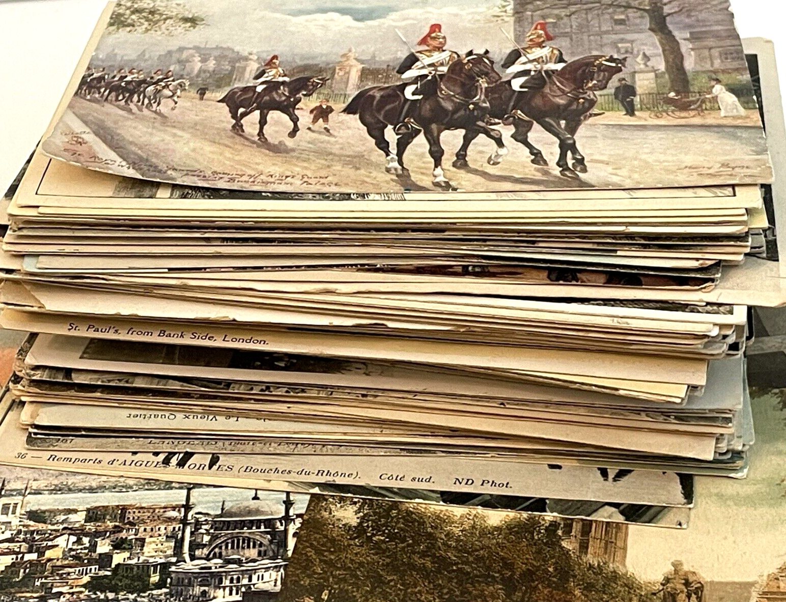 Antique Postcards Europe 1900-10 Divided Back Landmarks Landscape Random Lot 15