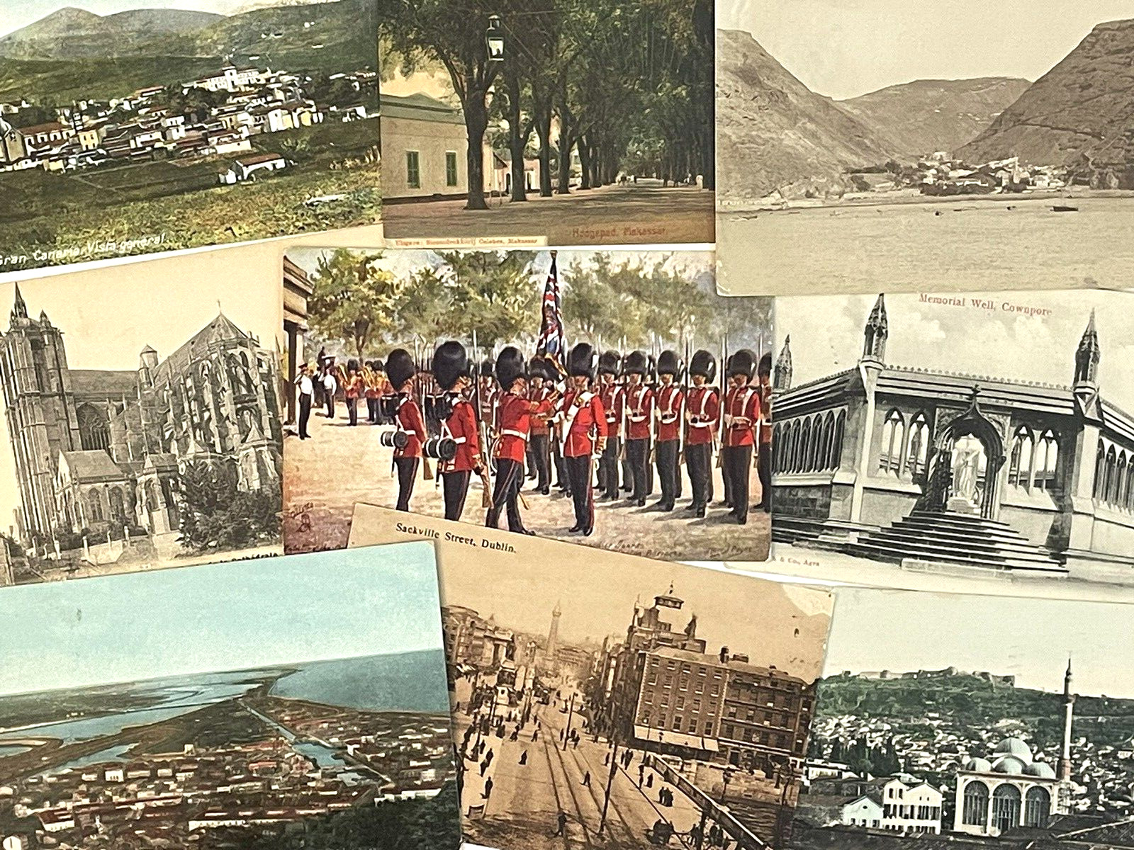 Antique Postcards Europe 1900-10 Divided Back Landmarks Landscape Random Lot 15