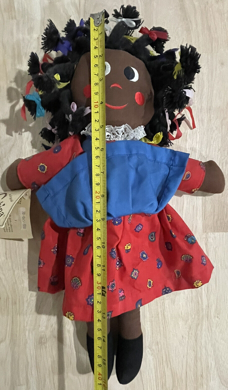 Gambina Doll “Ninkie” Circa 1700s #1651 Hand Made In New Orleans