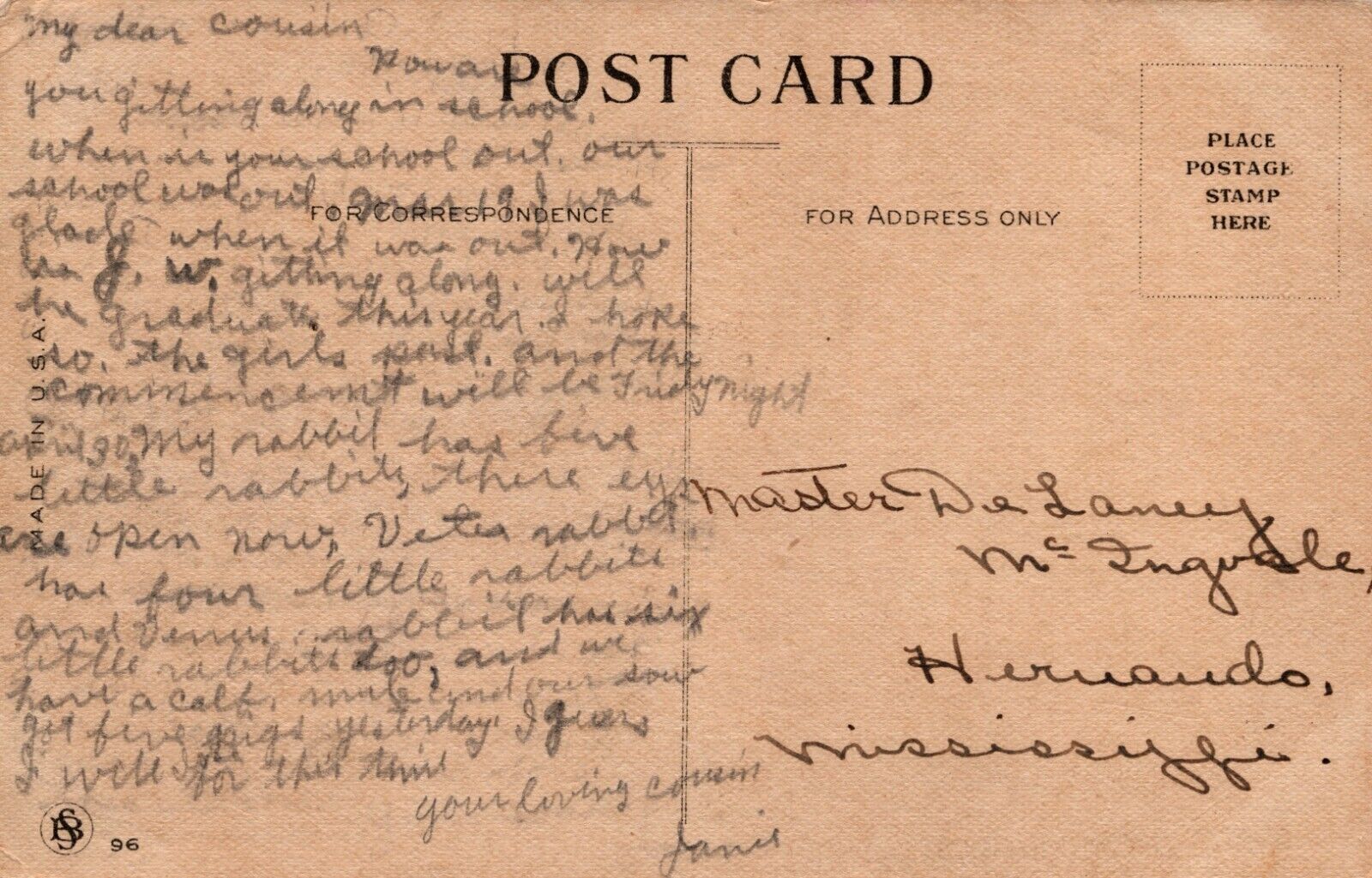 Lot of 4. Posted in 1900s Postcards. Comic & Humor & Funny