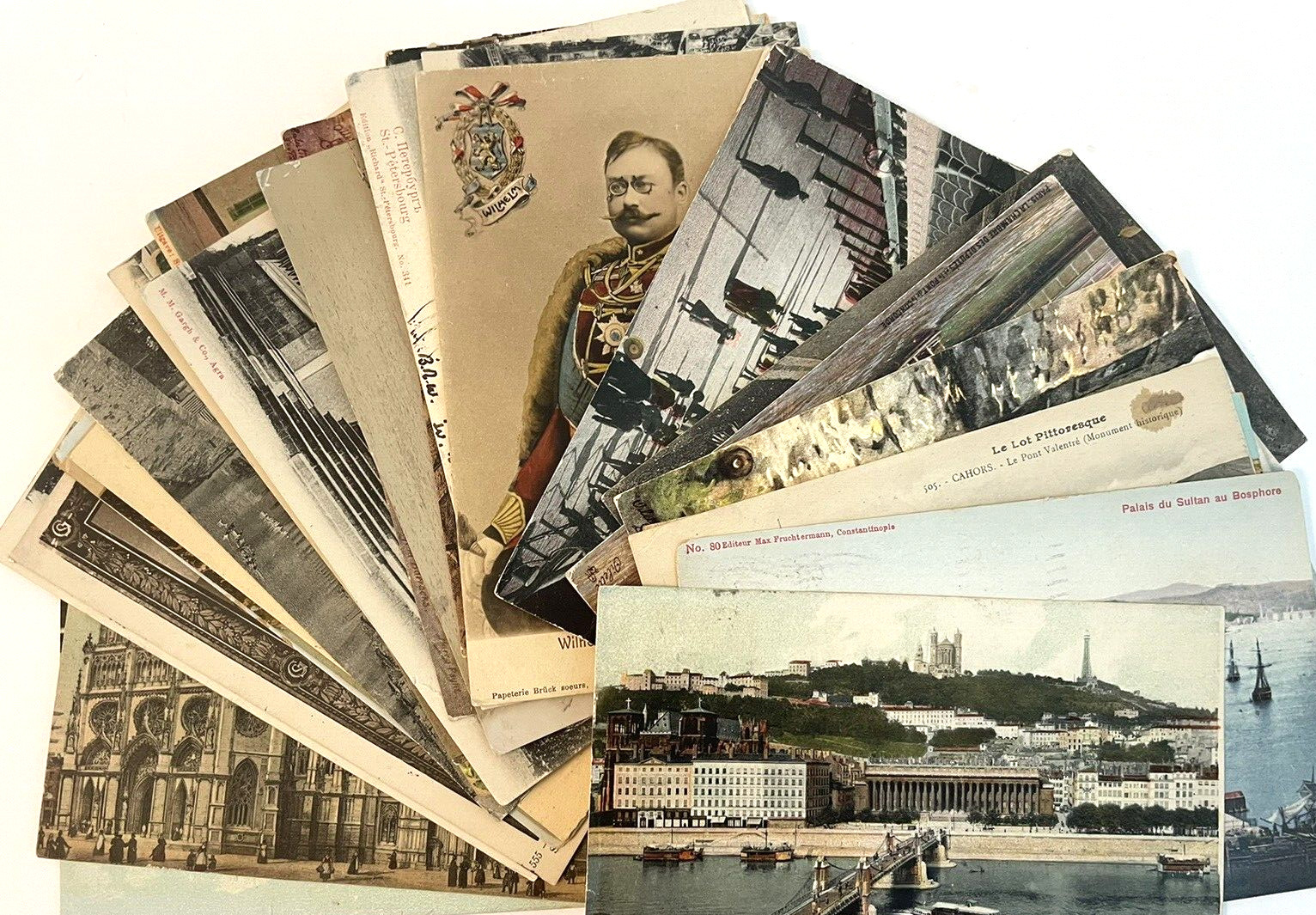 Antique Postcards Europe 1900-10 Divided Back Landmarks Landscape Random Lot 15