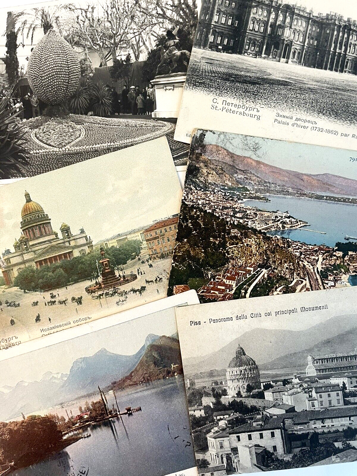 Antique Postcards Europe 1900-10 Divided Back Landmarks Landscape Random Lot 15