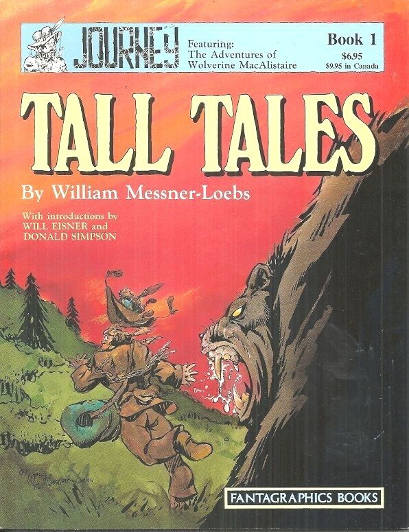 TALL TALES - William Messner-Loebs - GN - EARLY 1800s AMERICAN FRONTIER