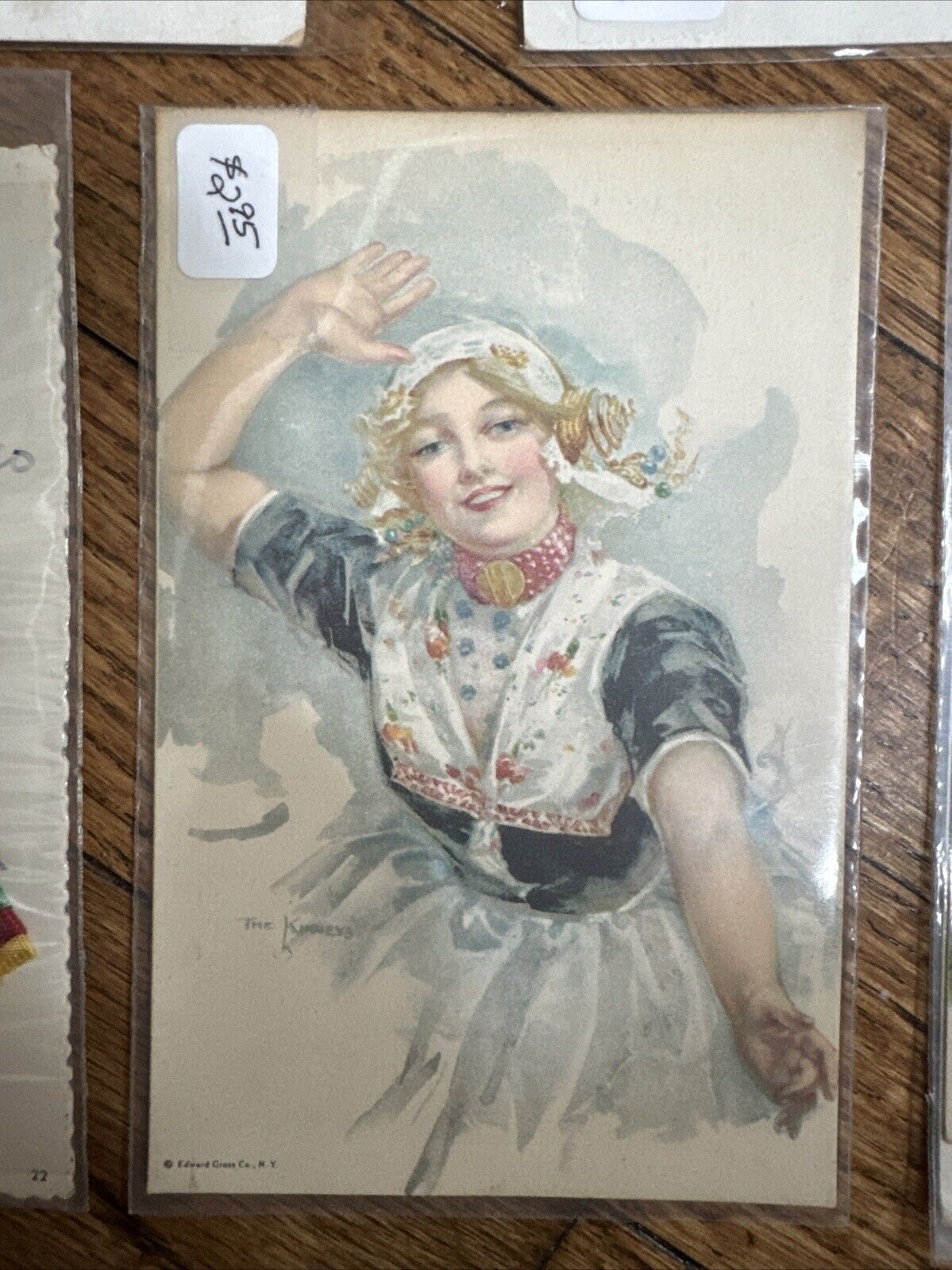 SUPER COOL! Lot of 10 Vintage Postcards from Early 1900s In plastic/GREAT shape
