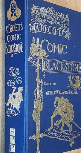 A‘Beckett’s Comic Blackstone 1985 Revised Edition Hardcover Book