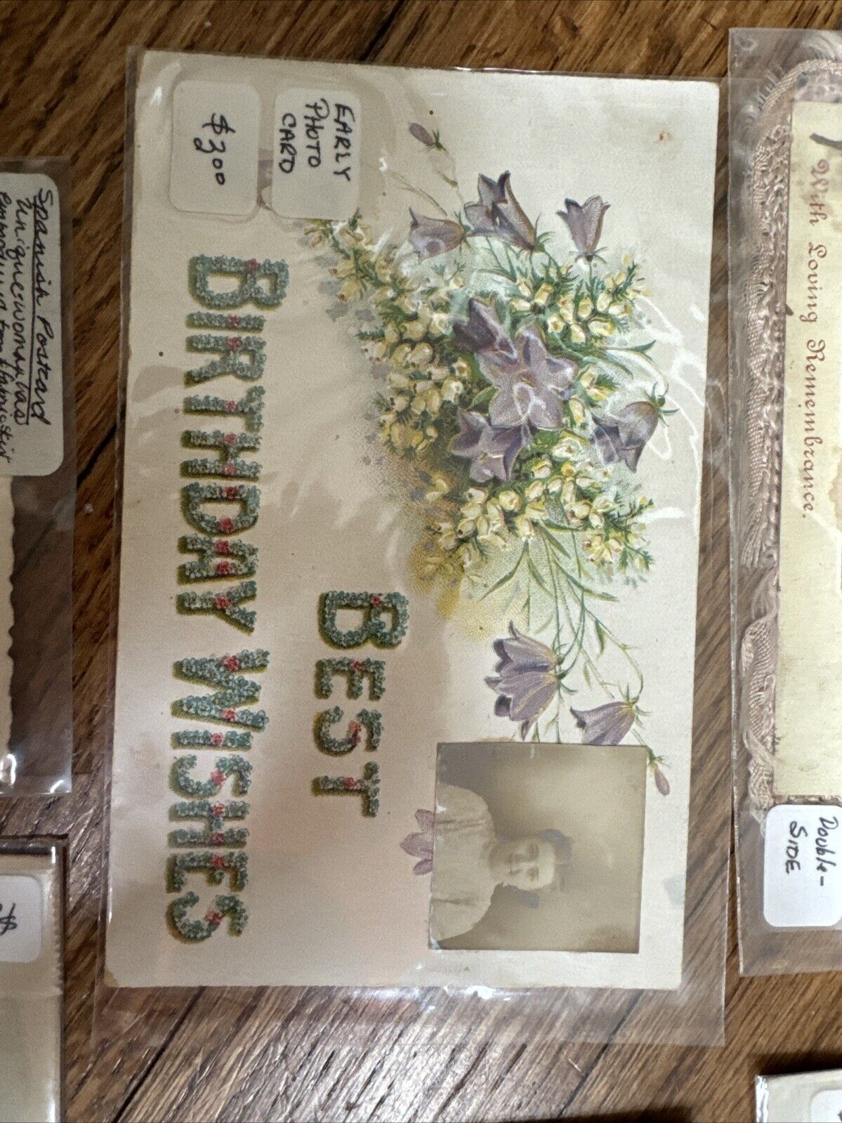 SUPER COOL! Lot of 10 Vintage Postcards from Early 1900s In plastic/GREAT shape