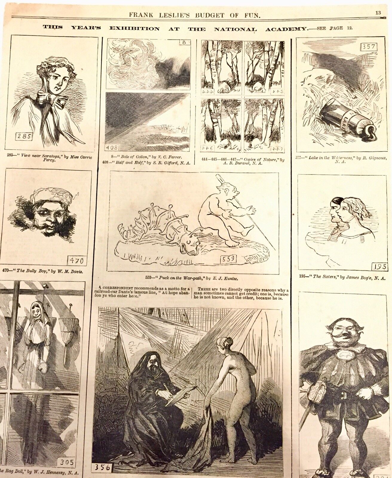 Women Suffrage Movement Early 1800s Original Cartoon Americana Advertising Comic