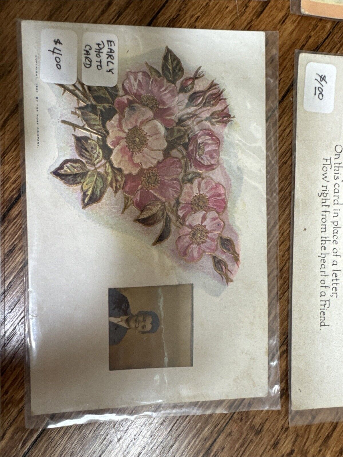 SUPER COOL! Lot of 10 Vintage Postcards from Early 1900s In plastic/GREAT shape