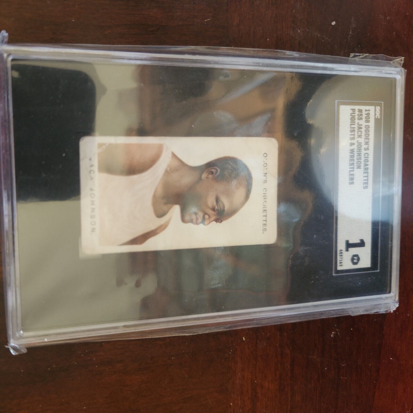 1908 Ogdens Cigarettes Jack Johnson