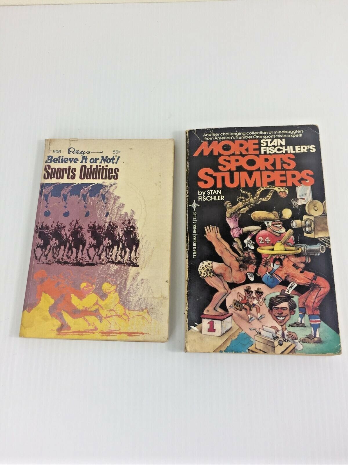 1969 “Ripley's Believe It or Not” SPORTS ODDITIES. 1st Print. +Sports Stumpers