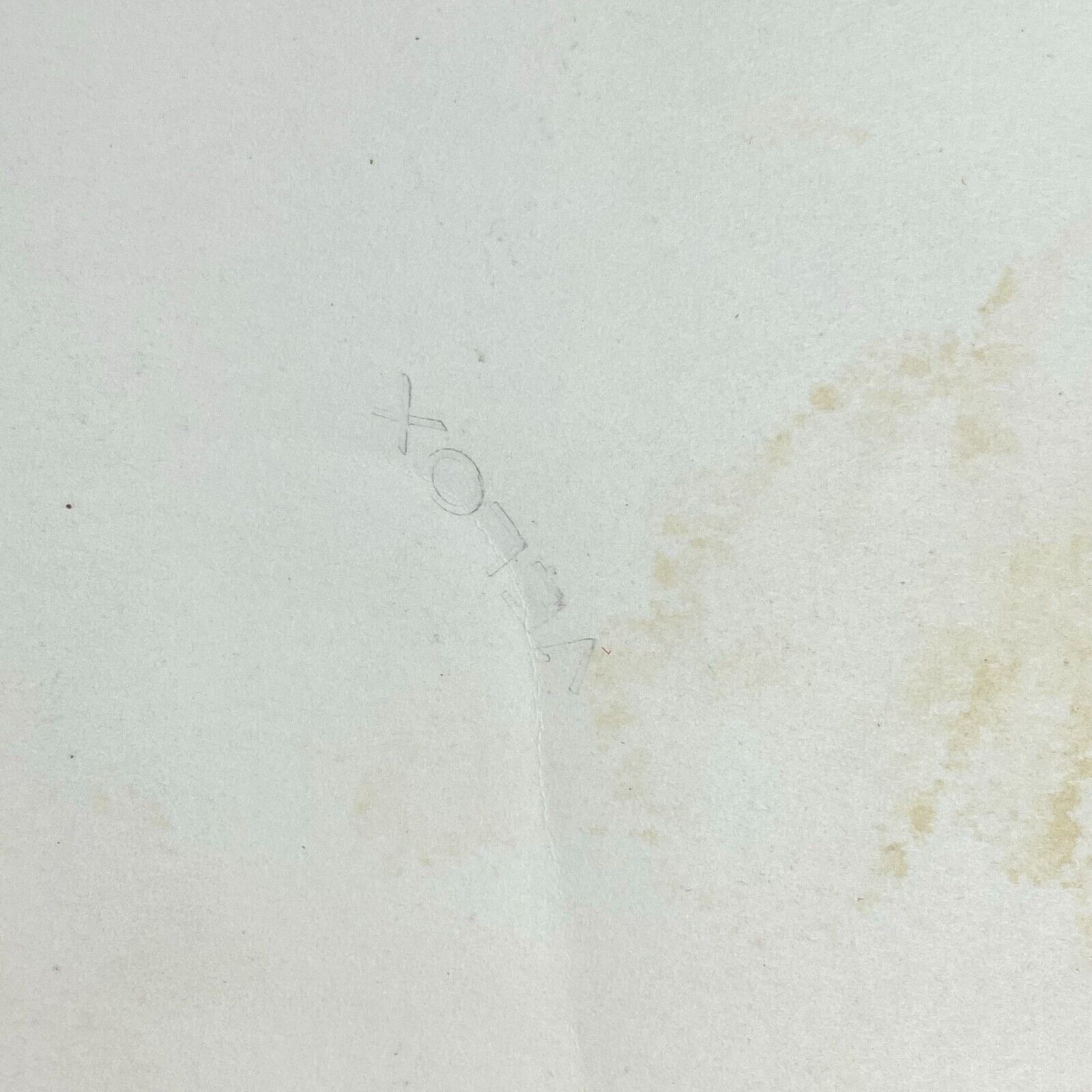 Early 1900's Football Player Posing Original Real Photo Snapshot Vintage