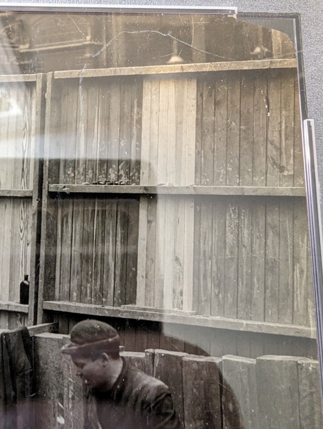 Hudson Tunnel Workers NYC Type I Photo PSA Brown Bros. 1 1900s Sandhogs New York