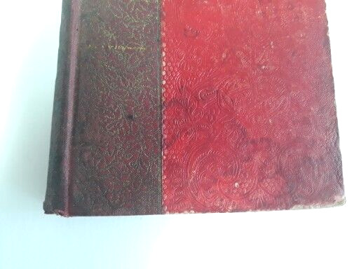 1800s Vintage Book Dream Life Ik Marvel Home Book Company New York