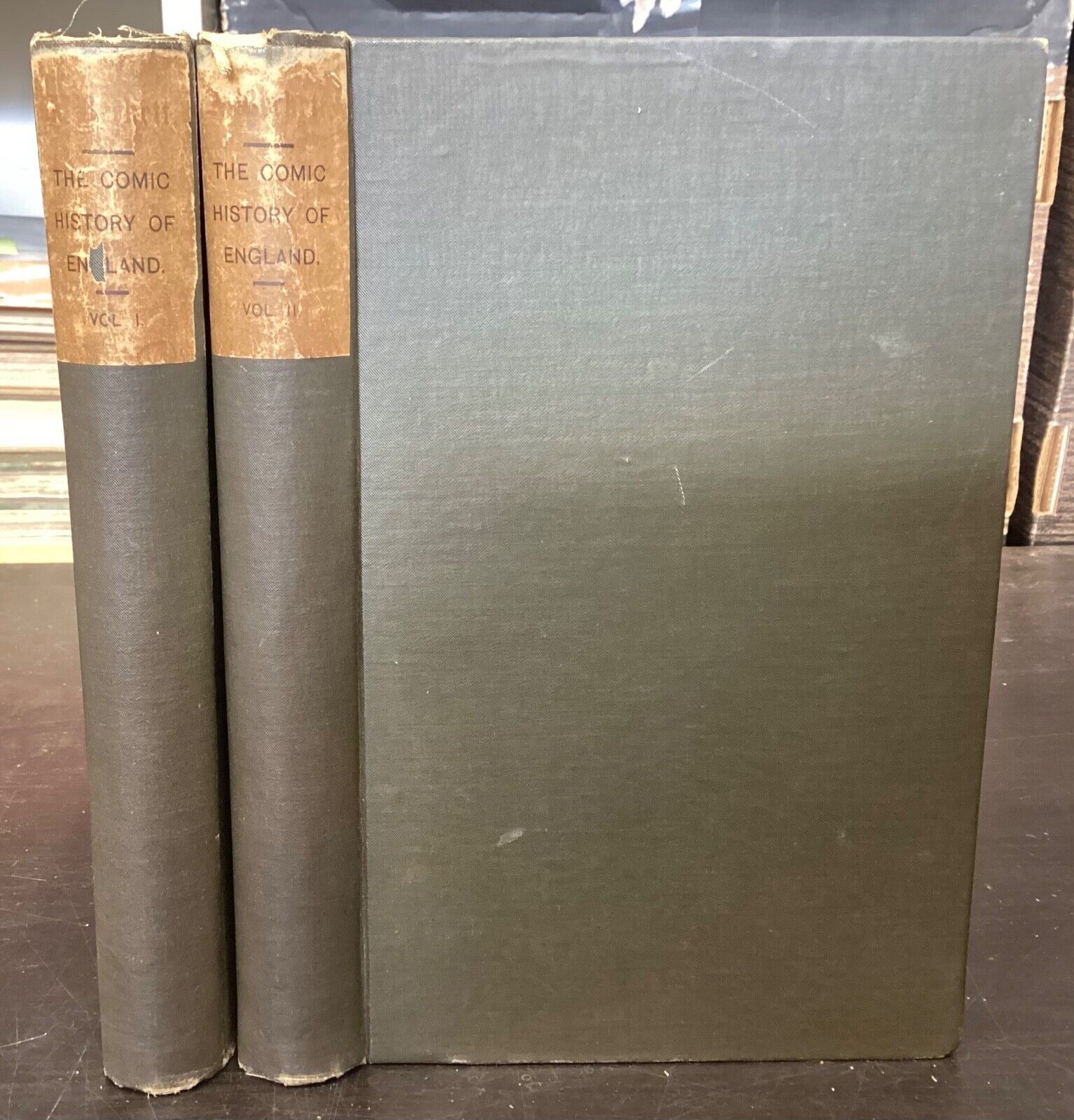 C. Late 1800s The Comic History of England by Gilbert Abbott A'Beckett, 2 Vols.