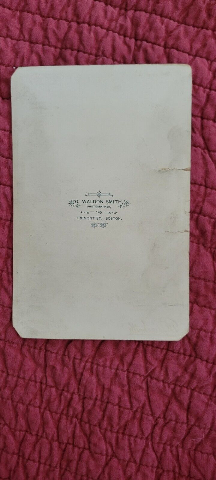 1890 Studio Cabinet CON DAILY- BROOKLYN Club Players League - Great image