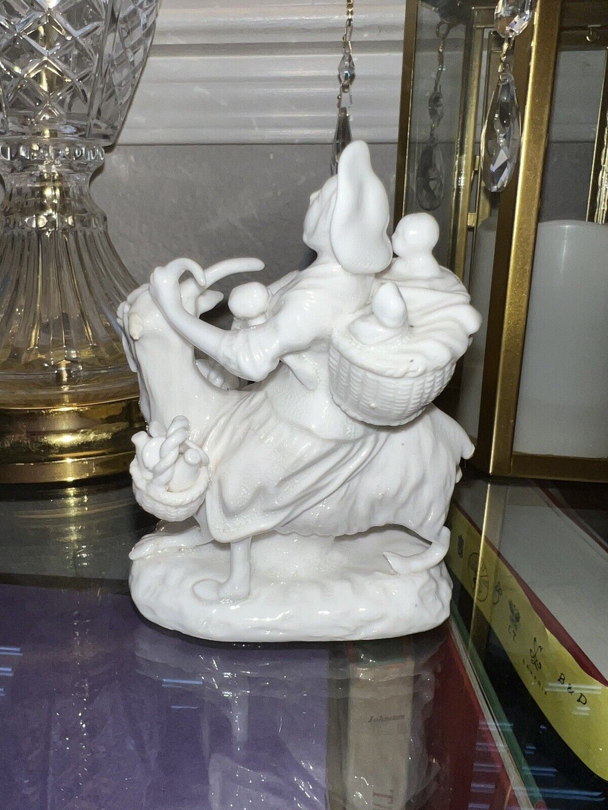 Antique Royal Crown Derby Stevenson & Hancock Parian Figurine