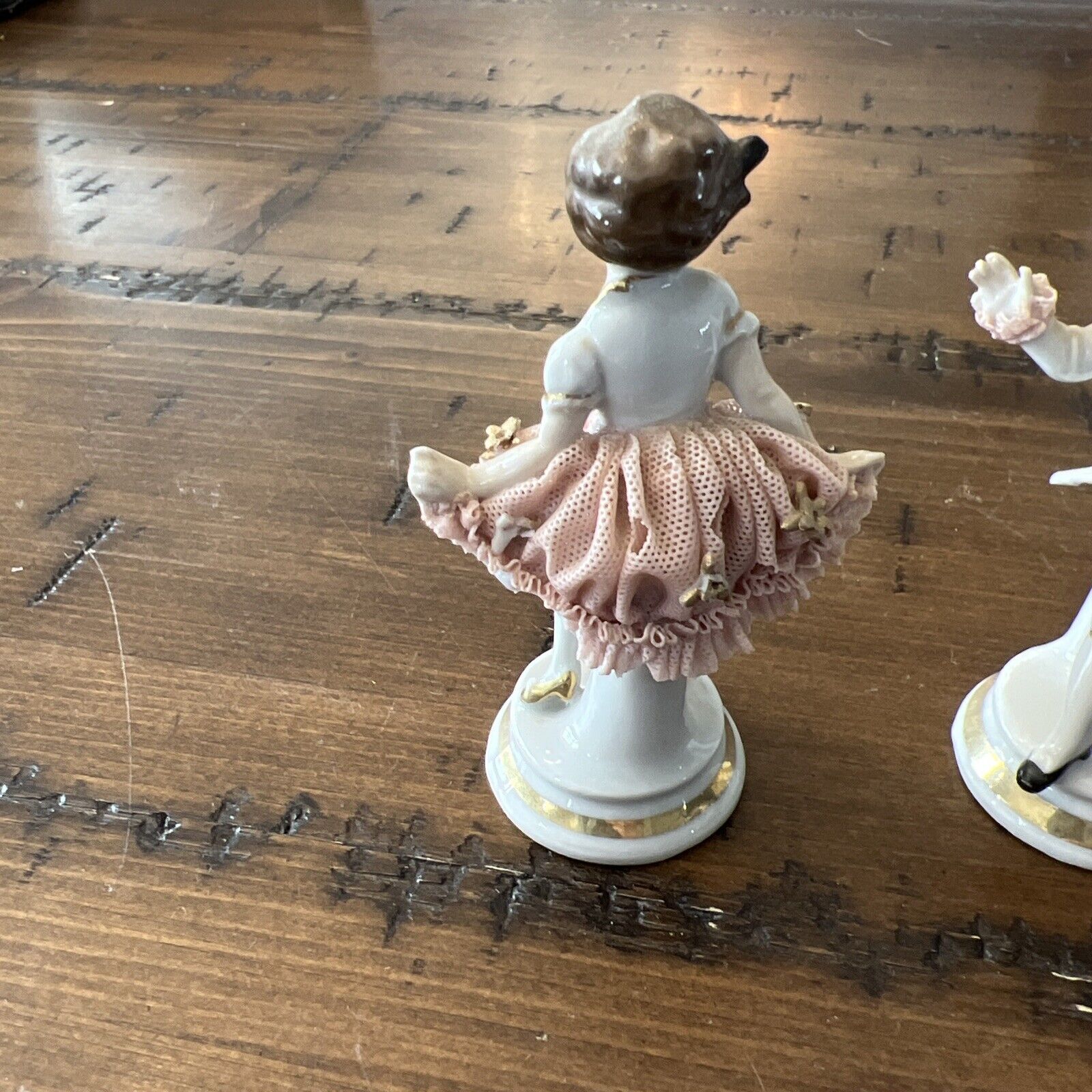 Vintage Dancing 1800's Couple Figurine Made in Germany