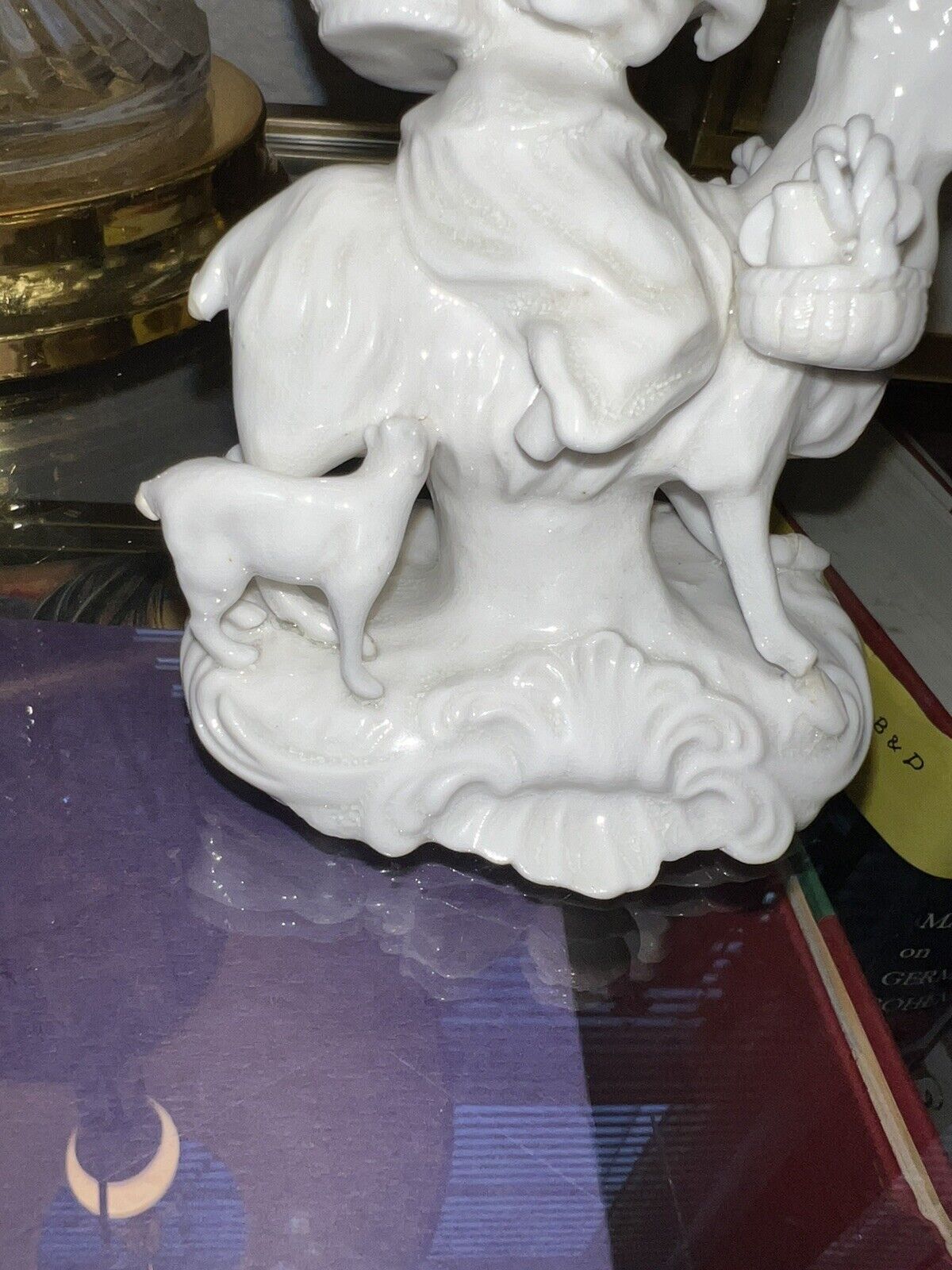 Antique Royal Crown Derby Stevenson & Hancock Parian Figurine
