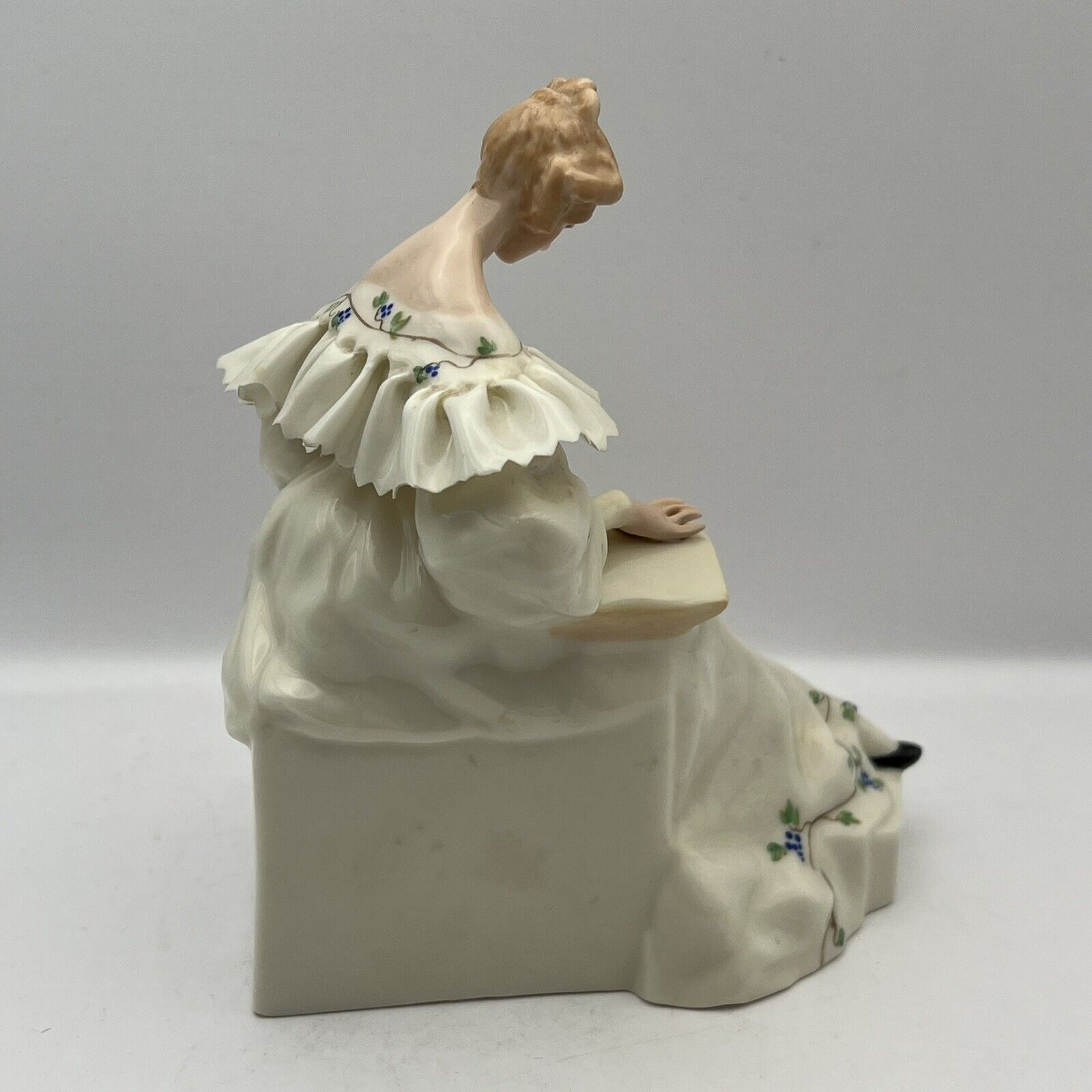 EXTREMELY RARE Early Lenox Figurine- “The Reader” - Est. late 1800s Porcelain