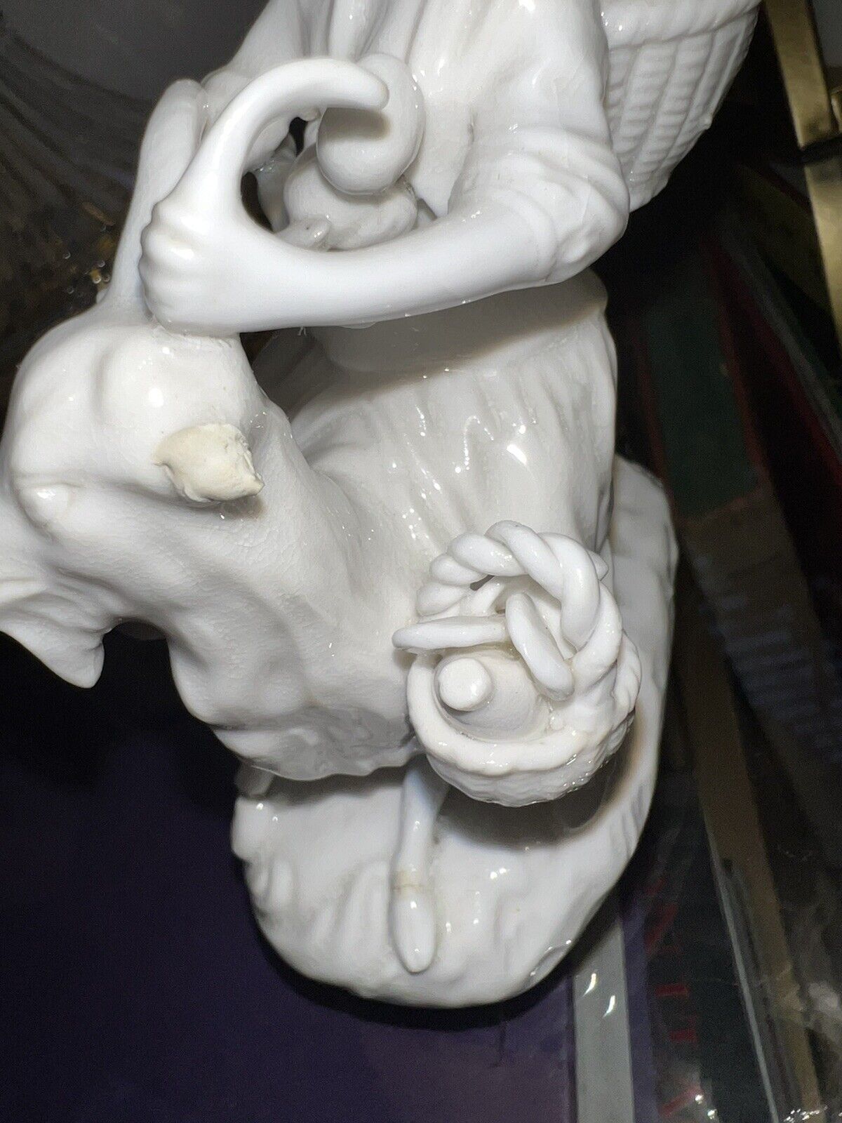 Antique Royal Crown Derby Stevenson & Hancock Parian Figurine