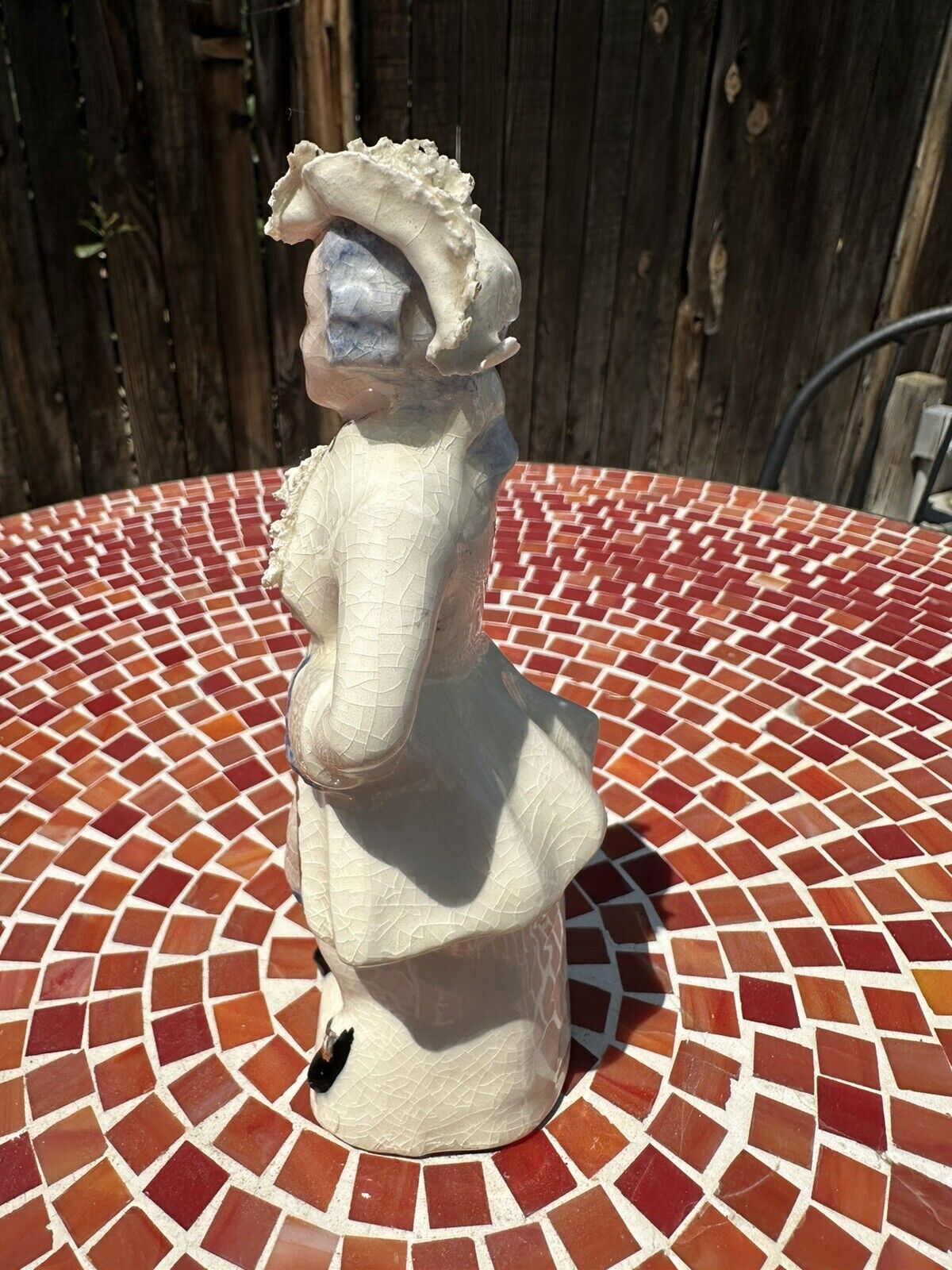 Rare Antique Staffordshire Victorian Figurine. 1800’s . 7.5”