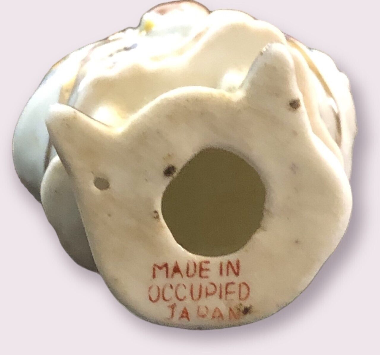 Figurine 18th Century Lady vintage 1940s Japan