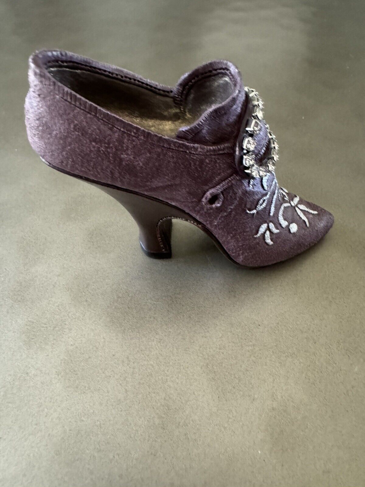 Just The Right Shoe By Raine, Item 25022, Bordeaux, Circa 1780, Original Box