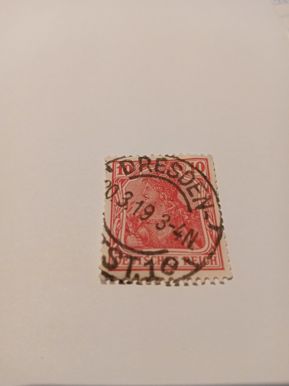 Rare 1900's Deutsch Reich Stamp