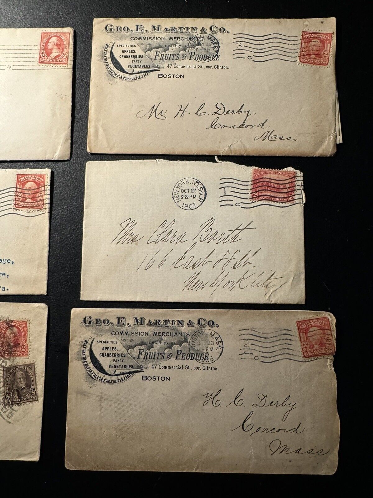 US Postal History, 6 Covers From The 1900’s