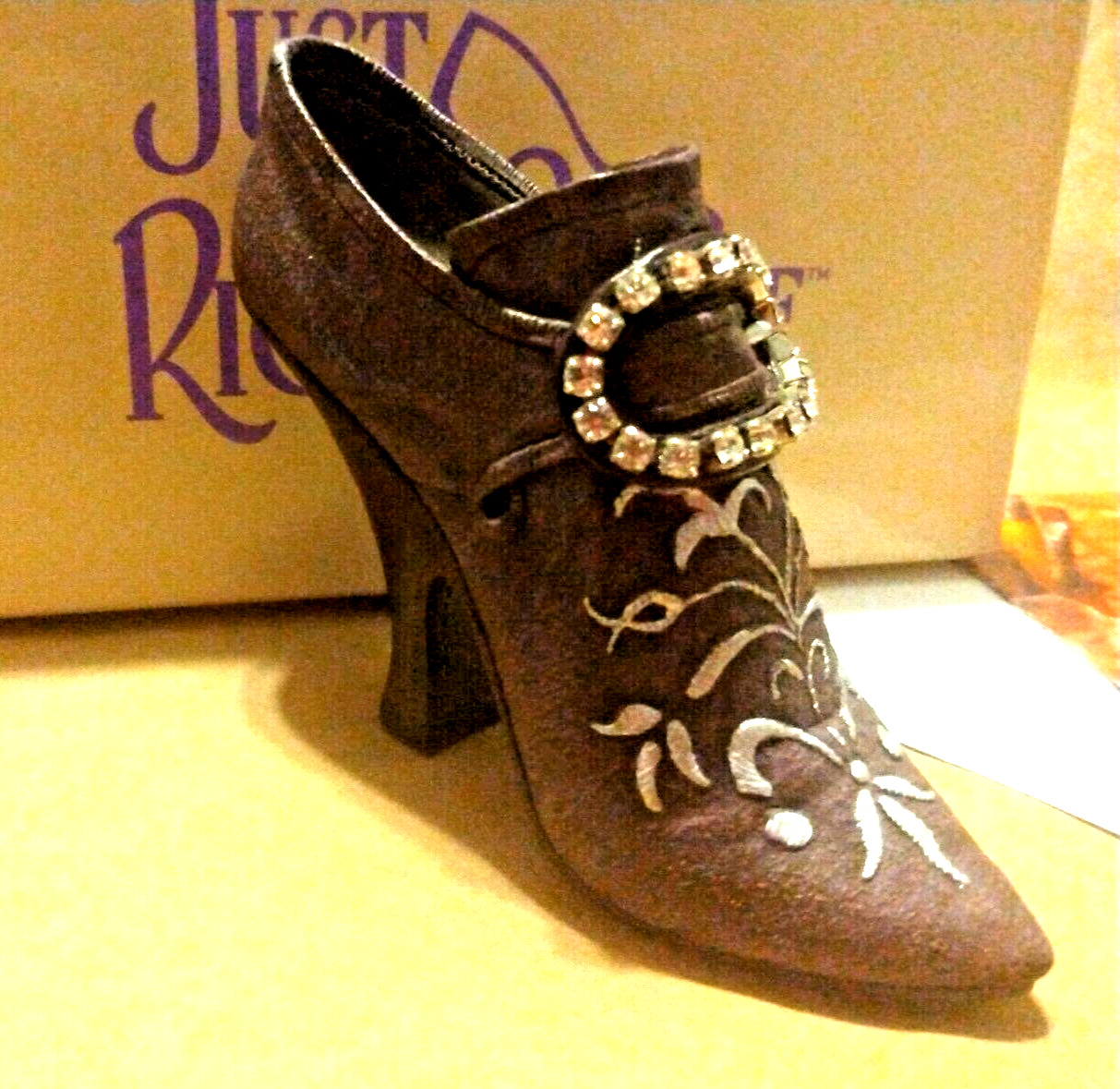 Just The Right Shoe By Raine, Item 25022 Bordeaux Circa 1780, Willets Designs