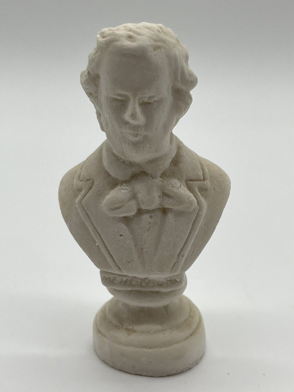 Musical Composer Busts Chopin Beethoven Mendelssohn 1700’s And 1800’s