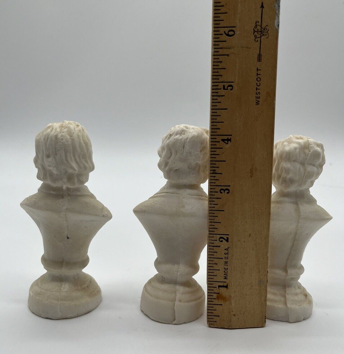 Musical Composer Busts Chopin Beethoven Mendelssohn 1700’s And 1800’s