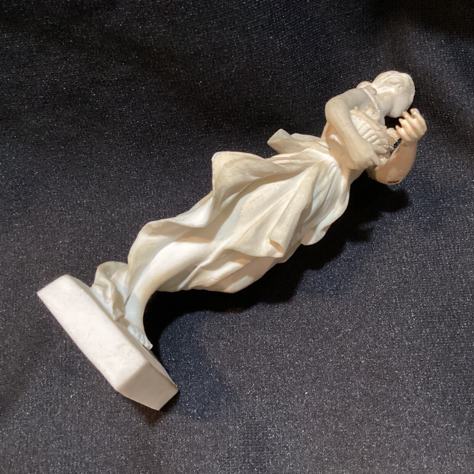 Fine Antique French Sevres Bisque Porcelain Figurine Spring Girl Allegory 1700s?