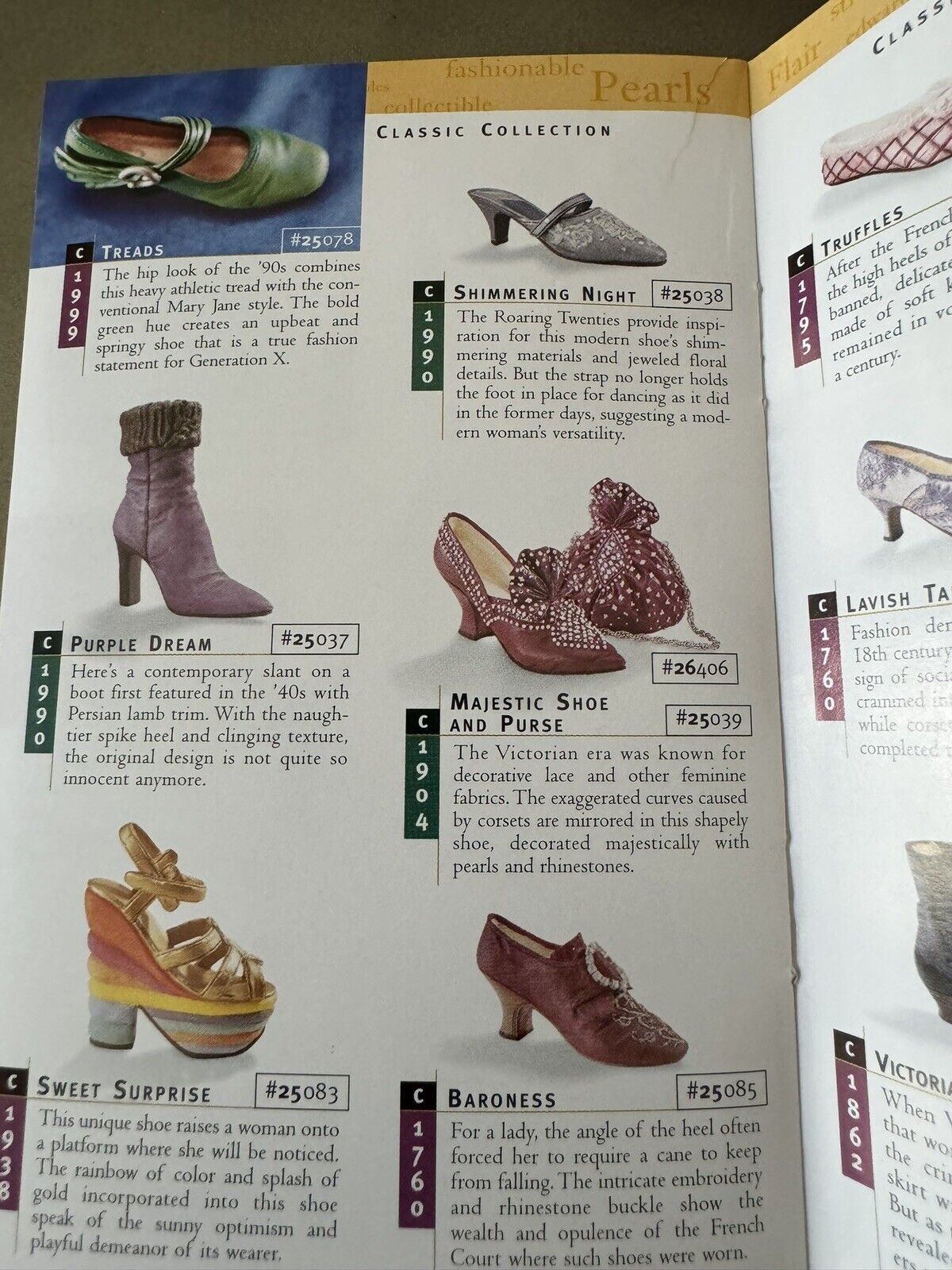 Just The Right Shoe By Raine, Item 25085, Baroness, Circa 1760,  Box & COA