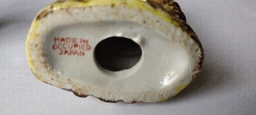  Occupied Japan 1946 Colonial Porcelain Lady Figurine 6 1/4" Tall