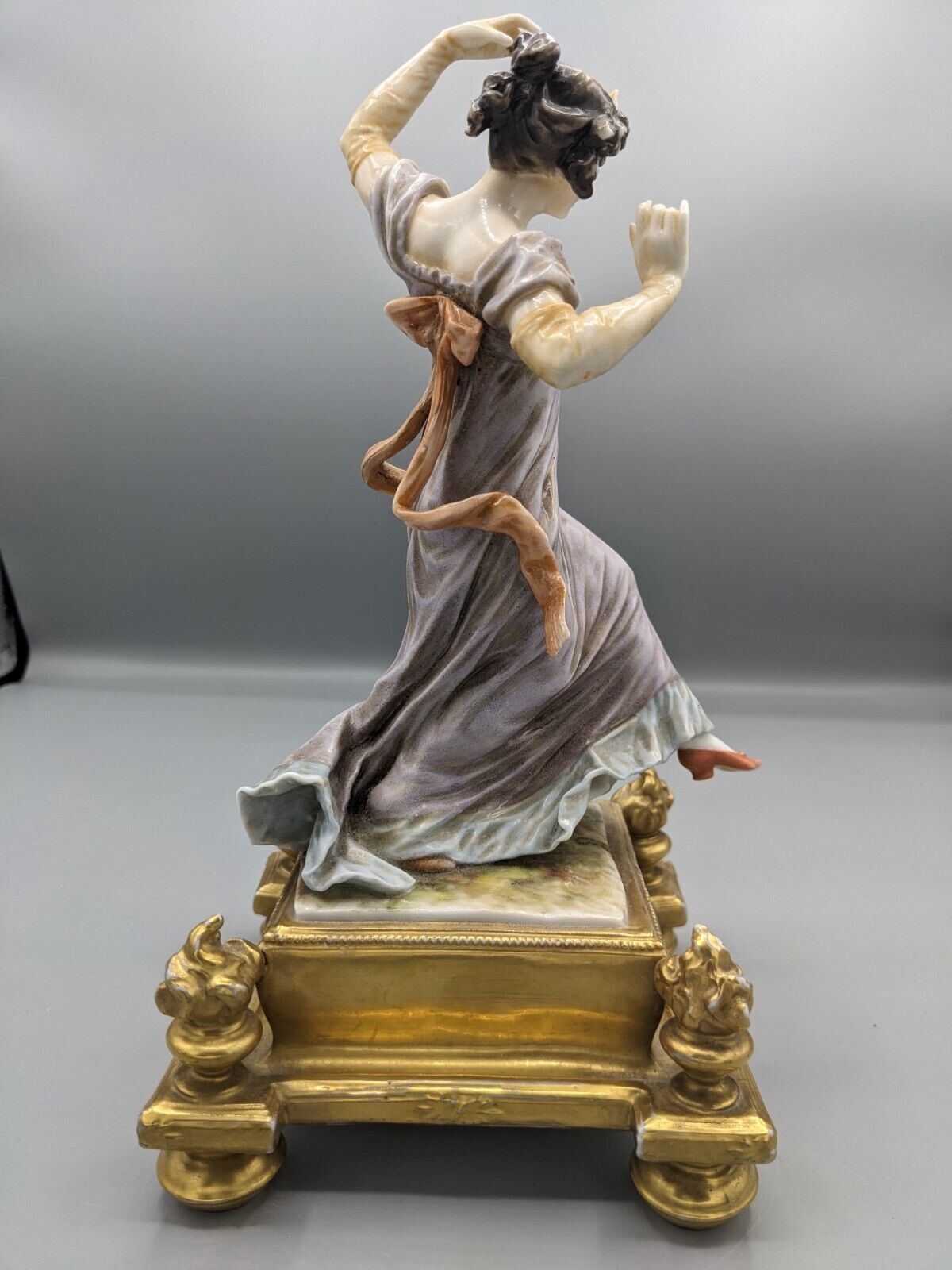 1700s Antique St Petersburg Catherine Porcelain Figurine "Natalie" Rare Marked