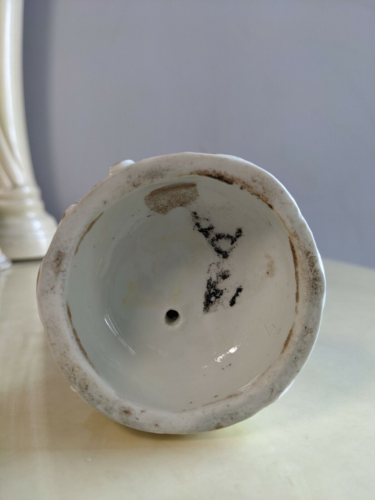 Rare 1700s Antique Derby Porcelain Figurine of Greek Muse 8.5" Rare